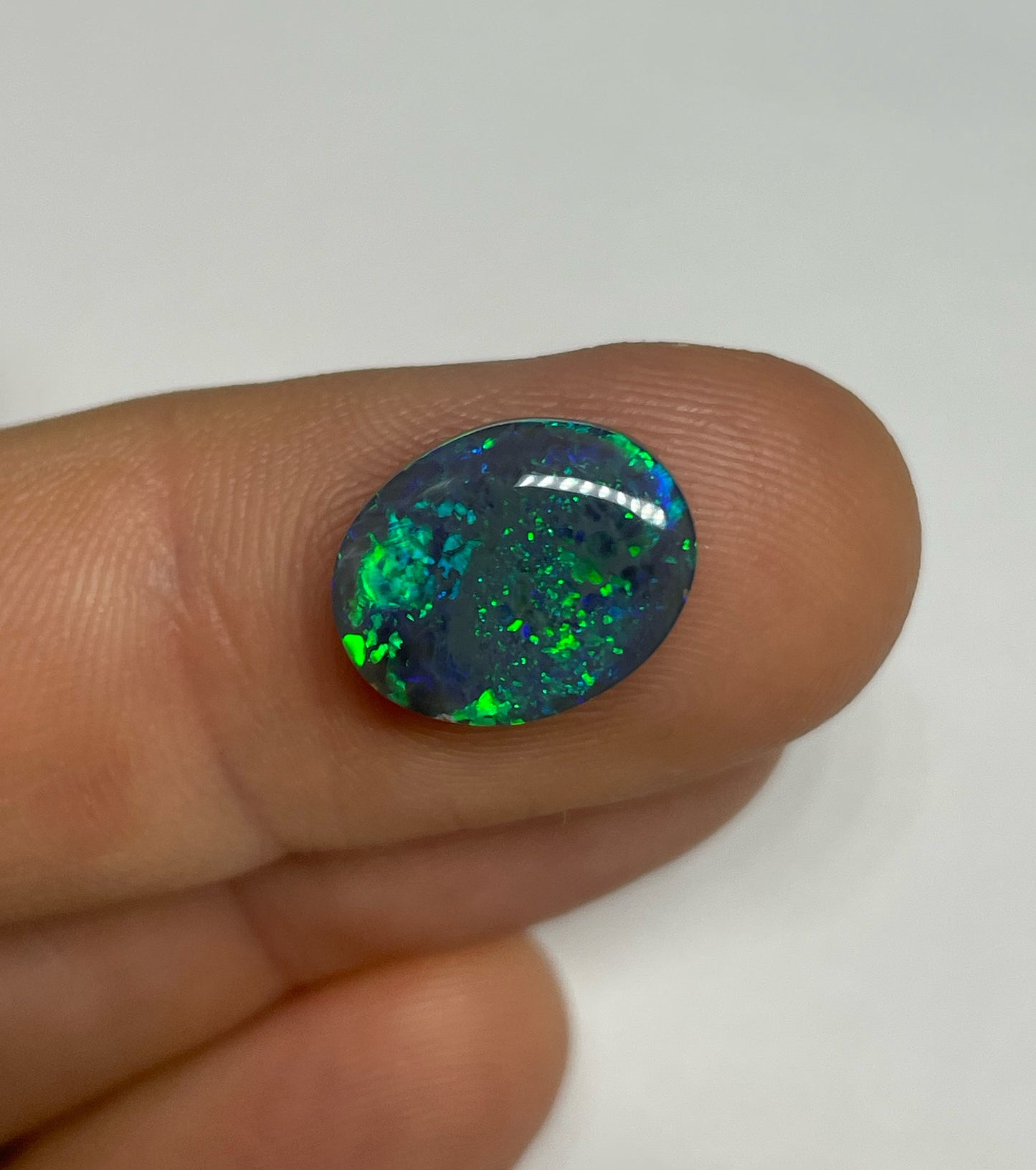 4.1ct Lightning Ridge Black Opal