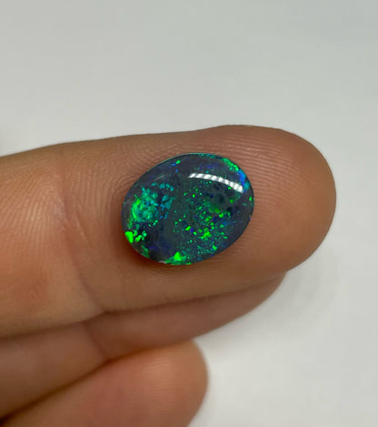 4.1ct Lightning Ridge Black Opal