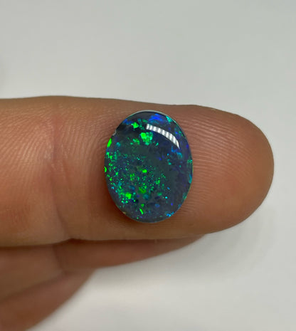 4.1ct Lightning Ridge Black Opal