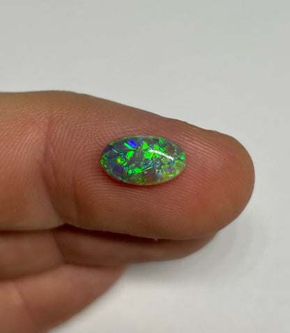 1.7ct Lightning Ridge Black Opal