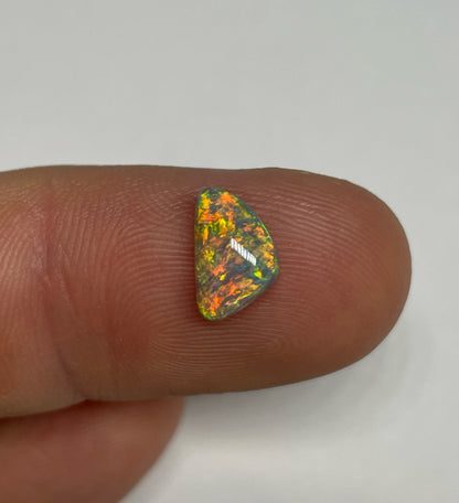 1.3ct Lightning Ridge Dark Crystal Opal