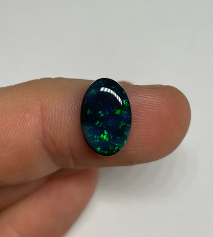 3.8ct Lightning Ridge Black Opal