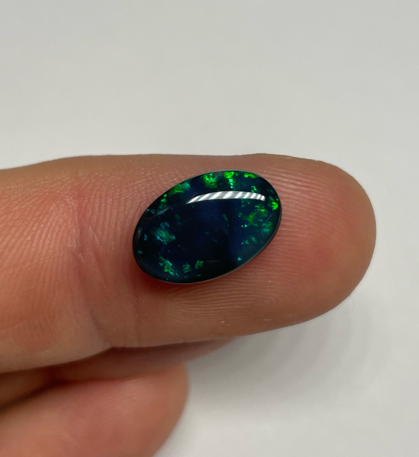 3.8ct Lightning Ridge Black Opal