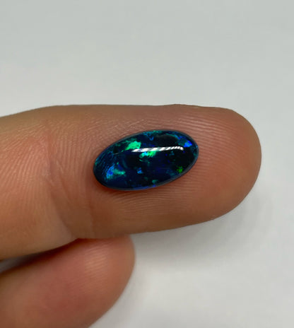 3ct Lightning Ridge Black Opal