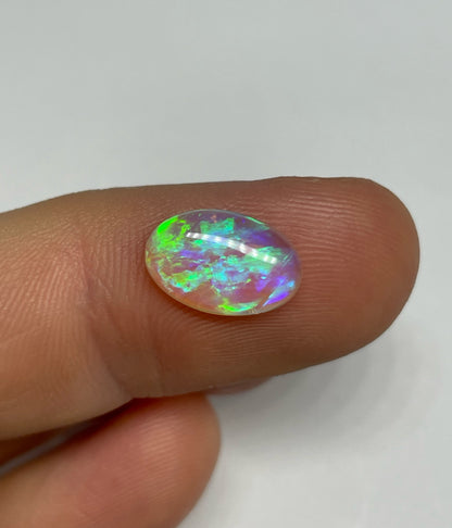 2.1ct Lightning Ridge Crystal Opal