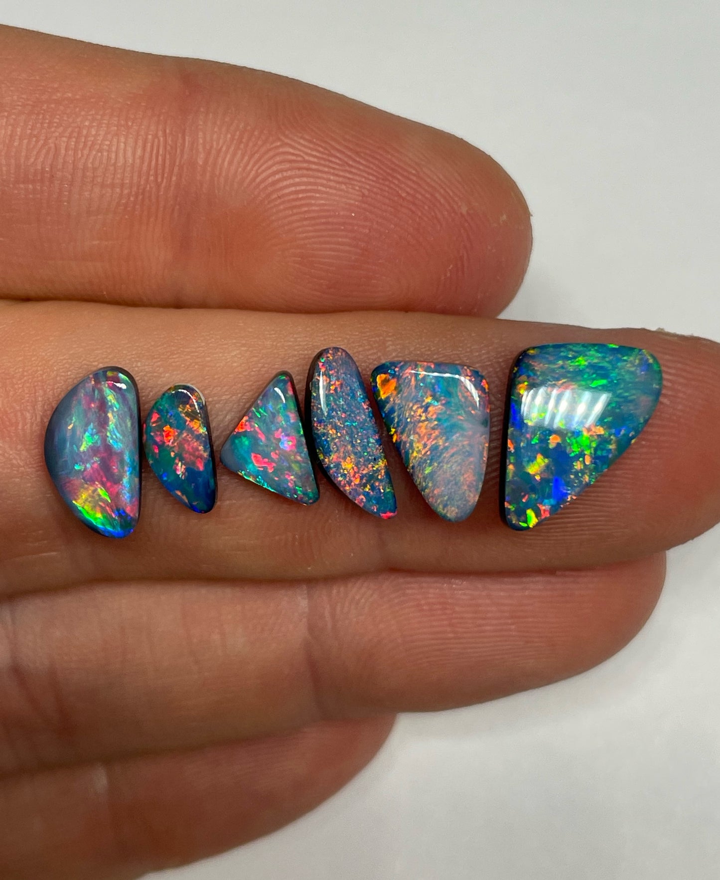 7.7ct Opal Doublet Parcel