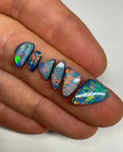 7.7ct Opal Doublet Parcel