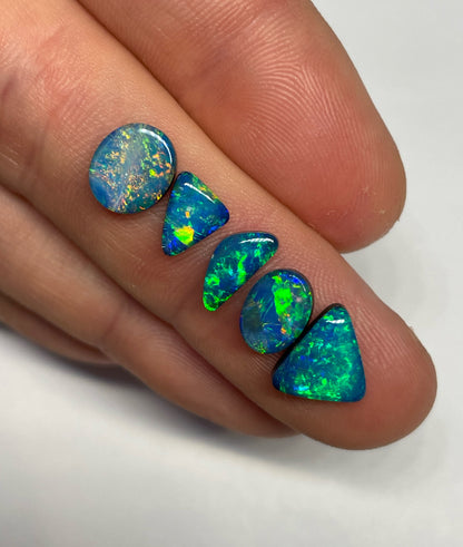 5.6ct Opal Doublet Parcel