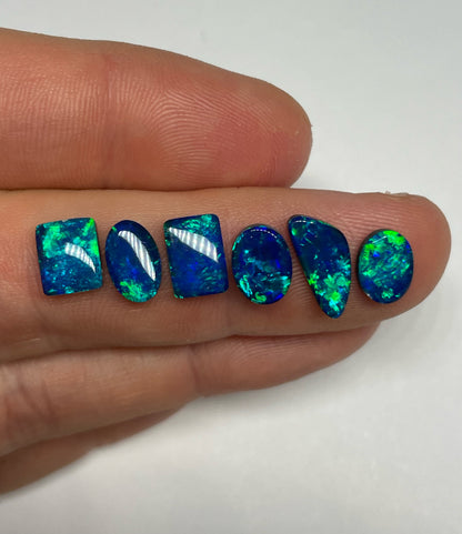 6.8ct Opal Doublet Parcel