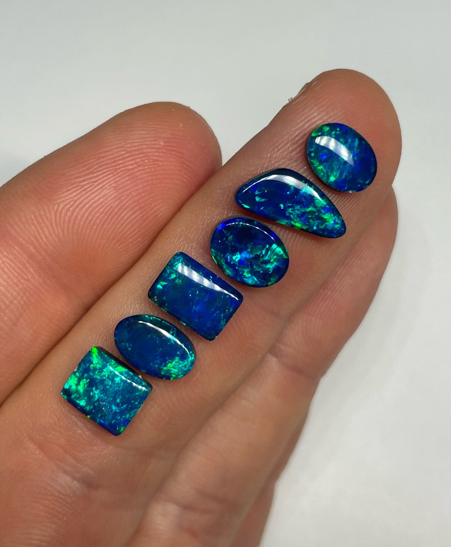 6.8ct Opal Doublet Parcel