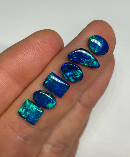 6.8ct Opal Doublet Parcel