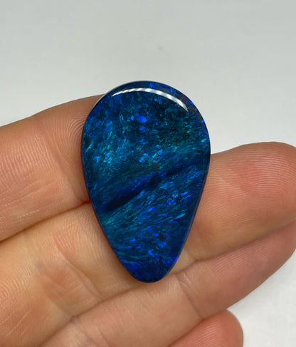 24.1ct Lightning Ridge Black Opal