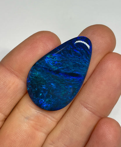 24.1ct Lightning Ridge Black Opal