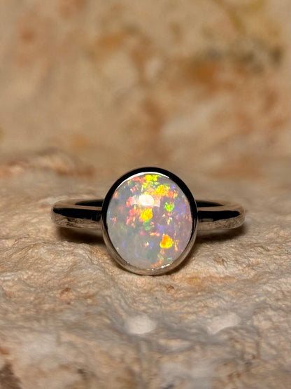 Cockatoo Ring - Sterling Silver, Size 6.75, N