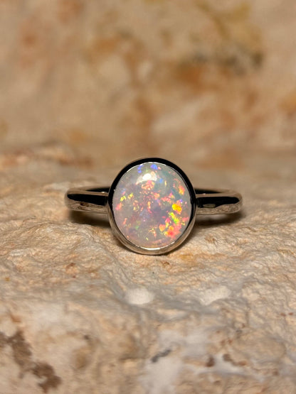 Cockatoo Ring - Sterling Silver, Size 6.75, N