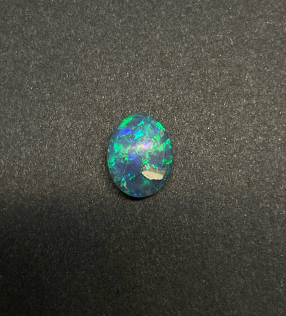 2ct Lightning Ridge Black Opal