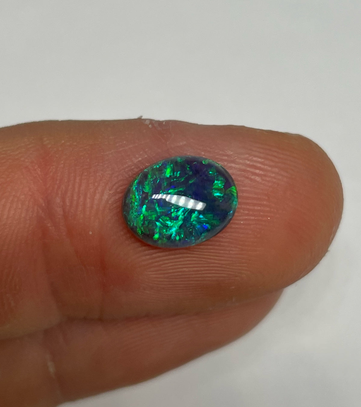 2ct Lightning Ridge Black Opal