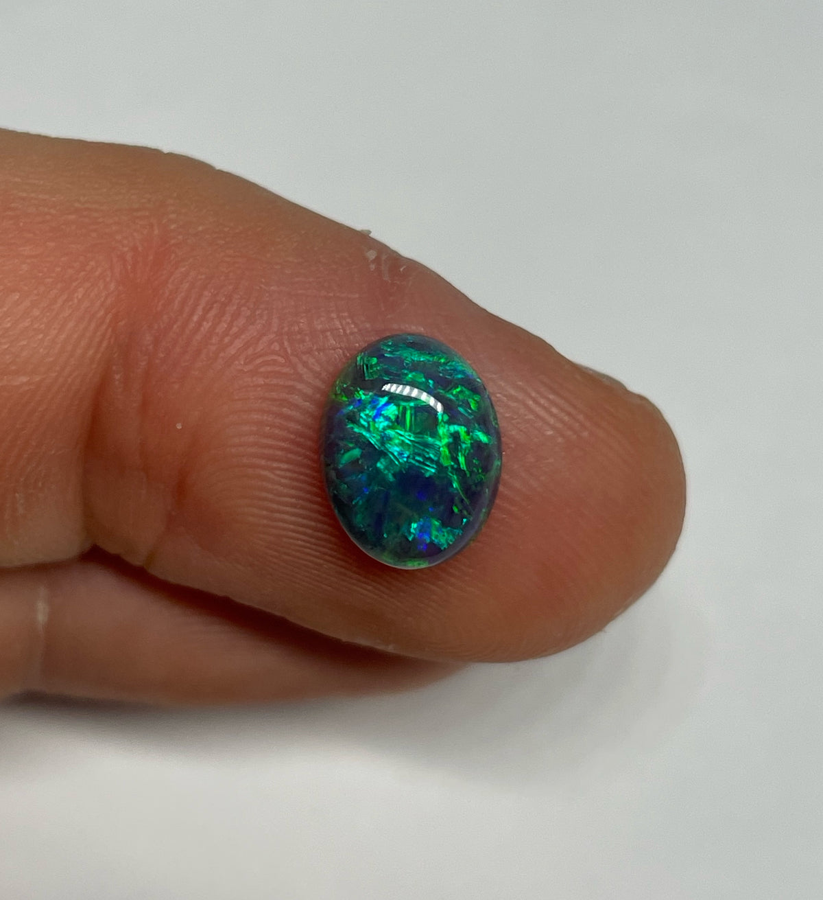 2ct Lightning Ridge Black Opal