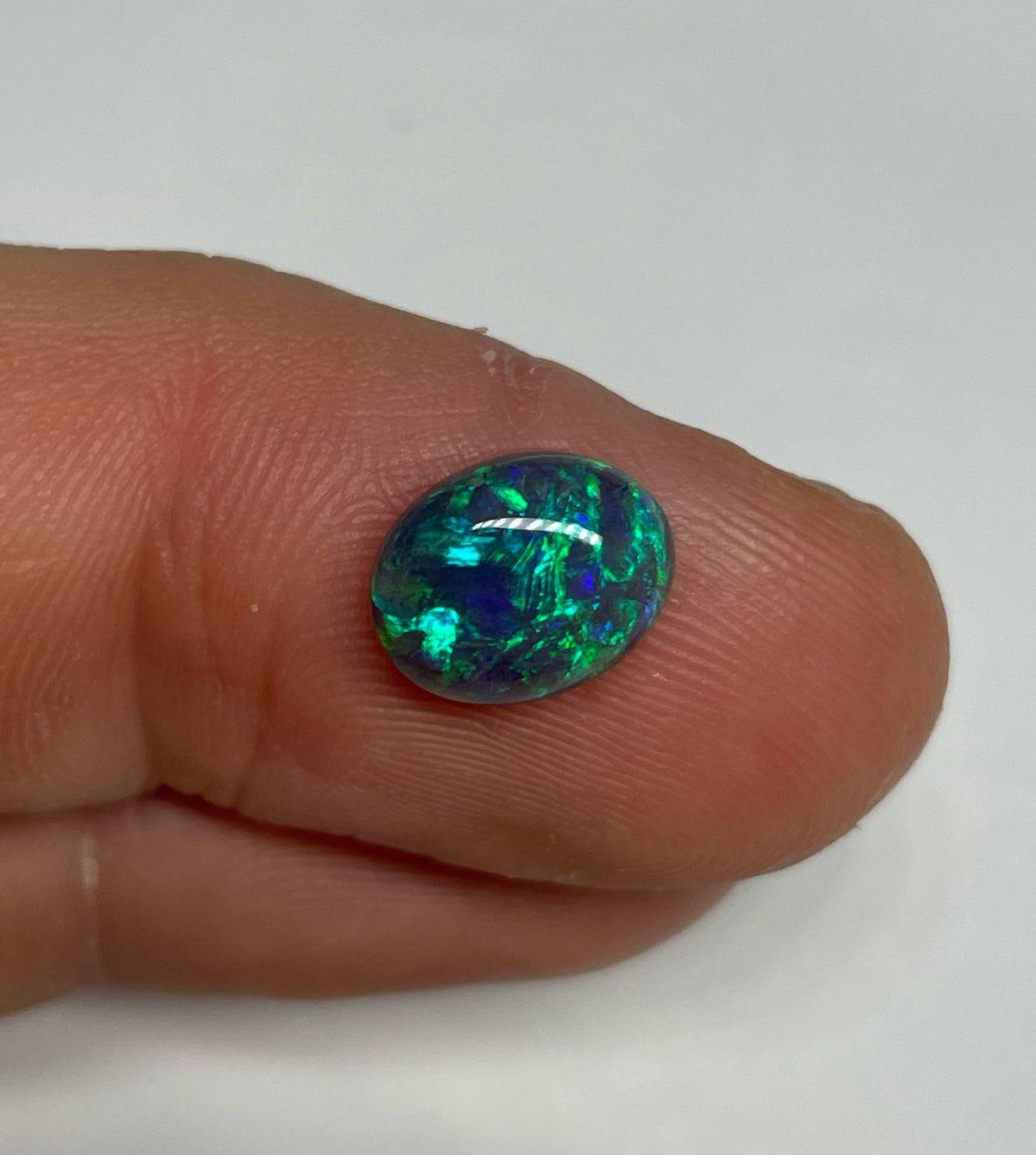 2ct Lightning Ridge Black Opal