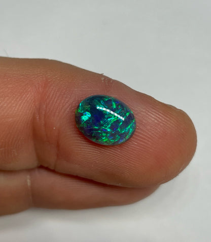 2ct Lightning Ridge Black Opal