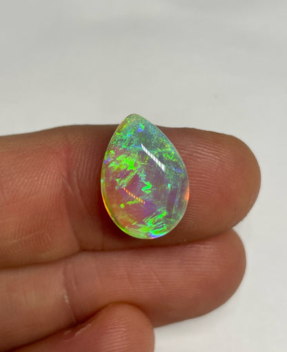 6.3ct Lightning Ridge Crystal Opal