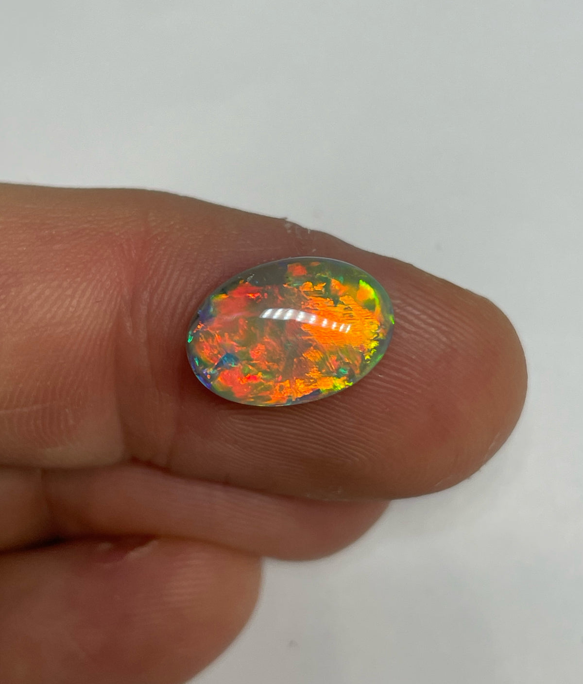 4ct Lightning Ridge Dark Opal