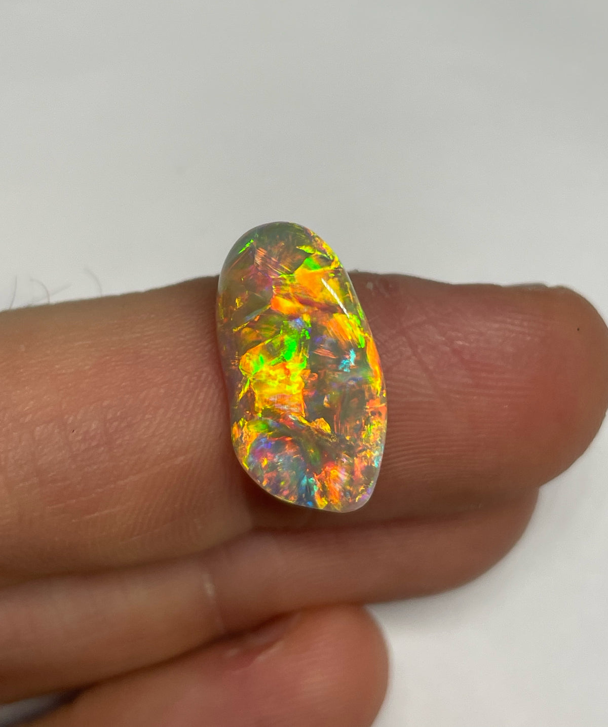 7.7ct Lightning Ridge Crystal Opal