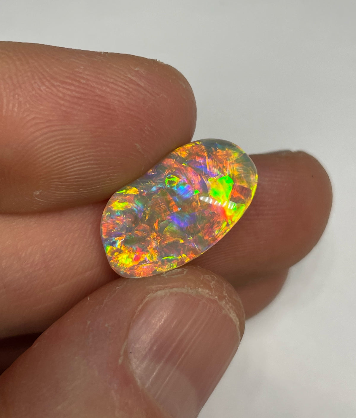7.7ct Lightning Ridge Crystal Opal
