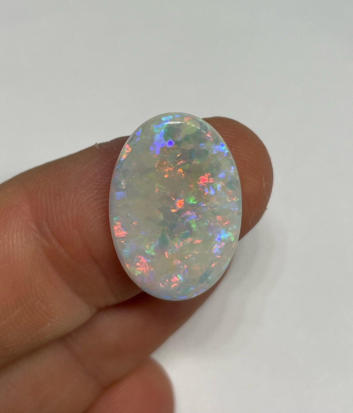 6.1ct Coober Pedy White Opal