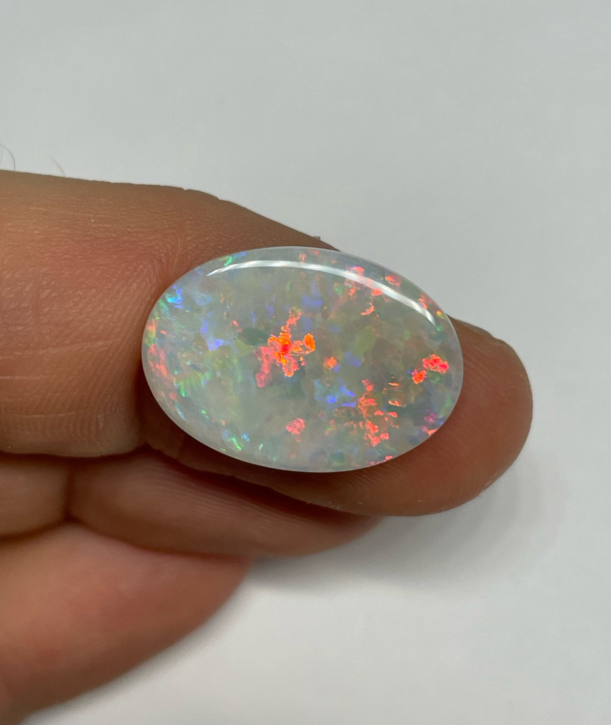 6.1ct Coober Pedy White Opal