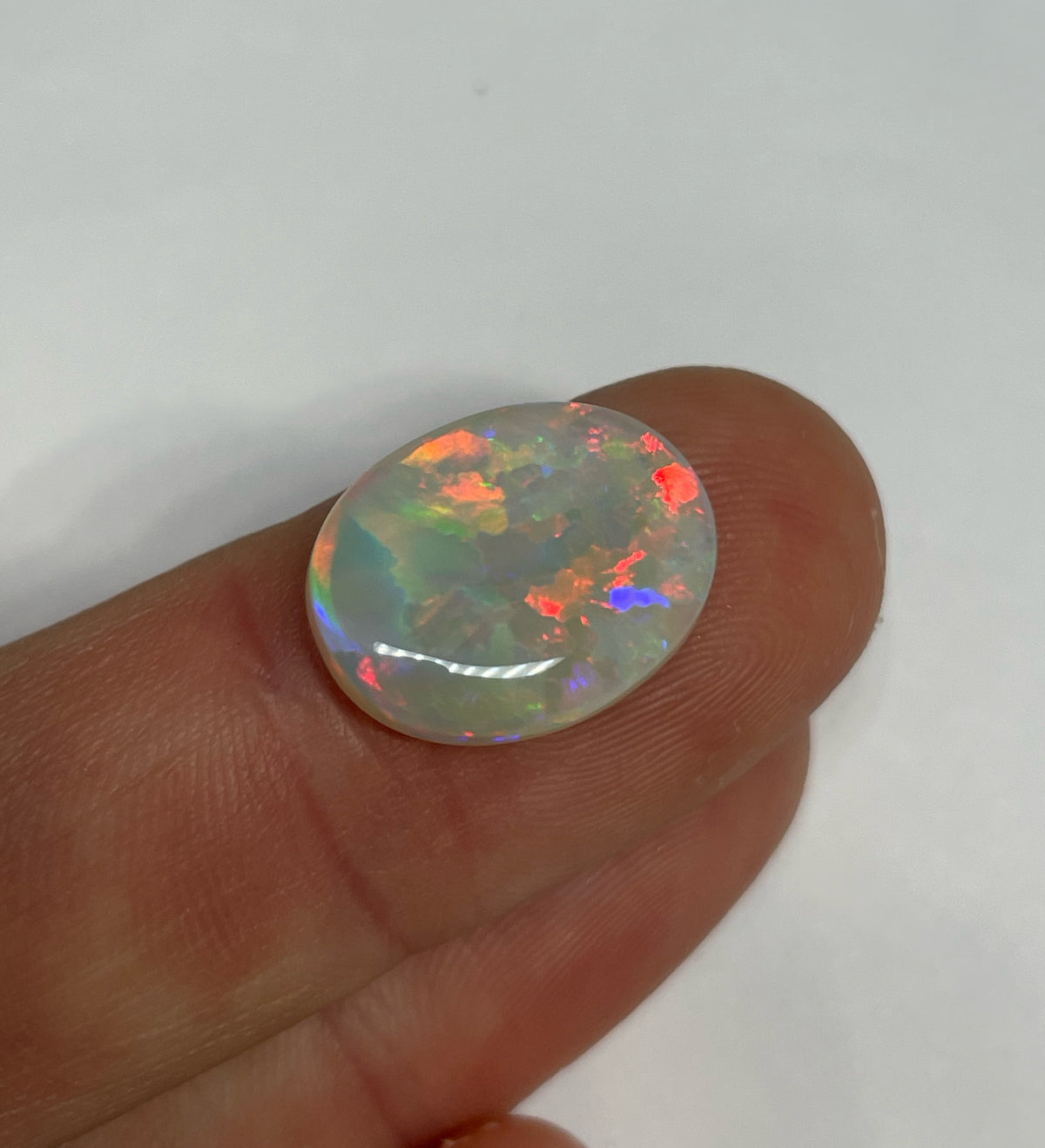 6.1ct Coober Pedy White Opal