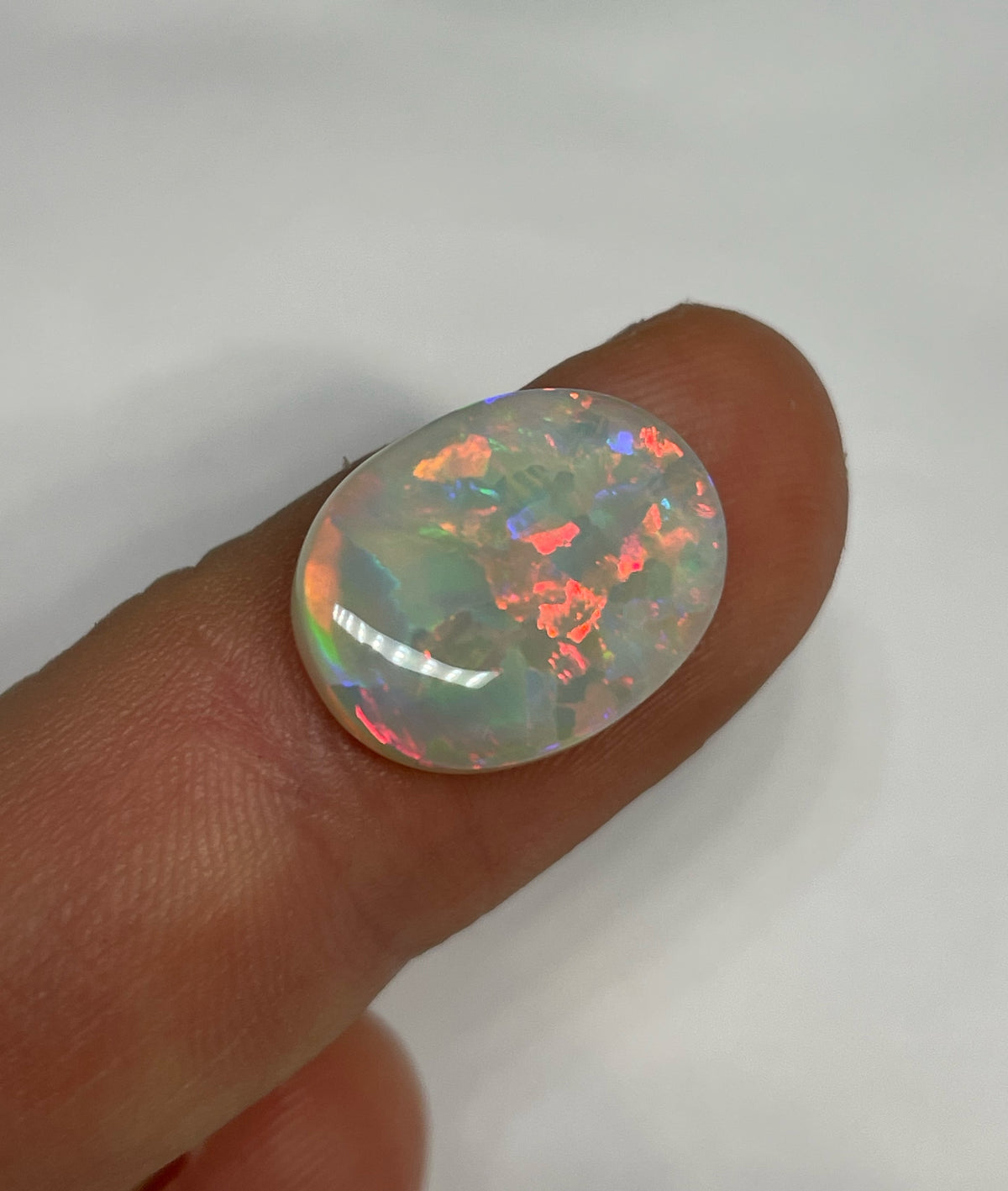6.1ct Coober Pedy White Opal