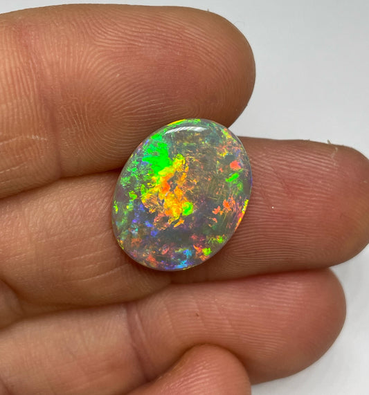 5.5ct Coober Pedy Dark Crystal Opal