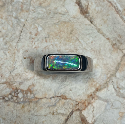Mountain View Ring - Sterling Silver, Size 7.25, O