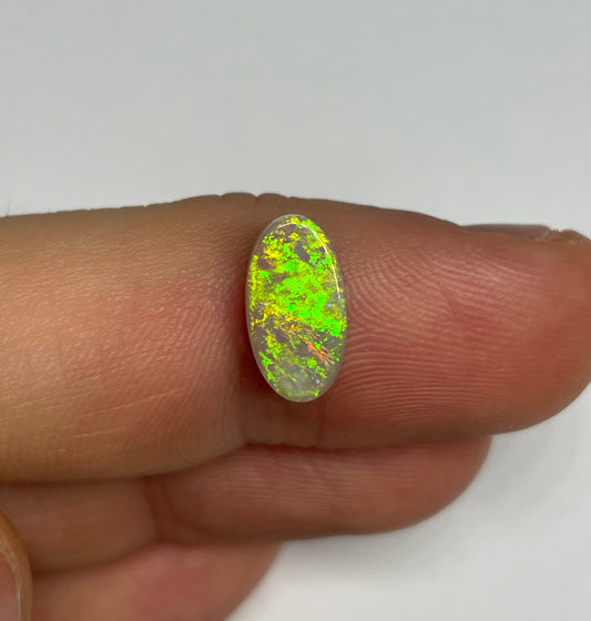 1.9ct Lightning Ridge Dark Opal