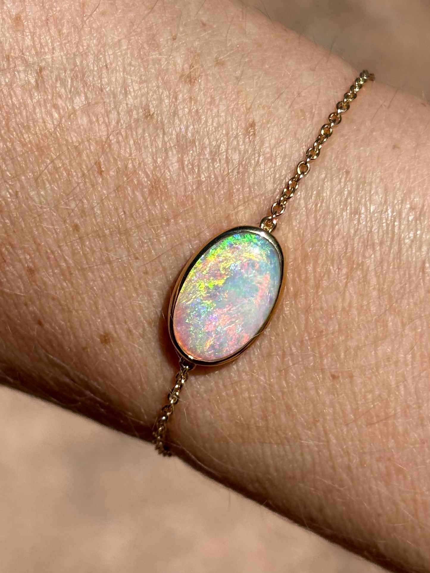 Rainbow Bracelet - 9k Gold