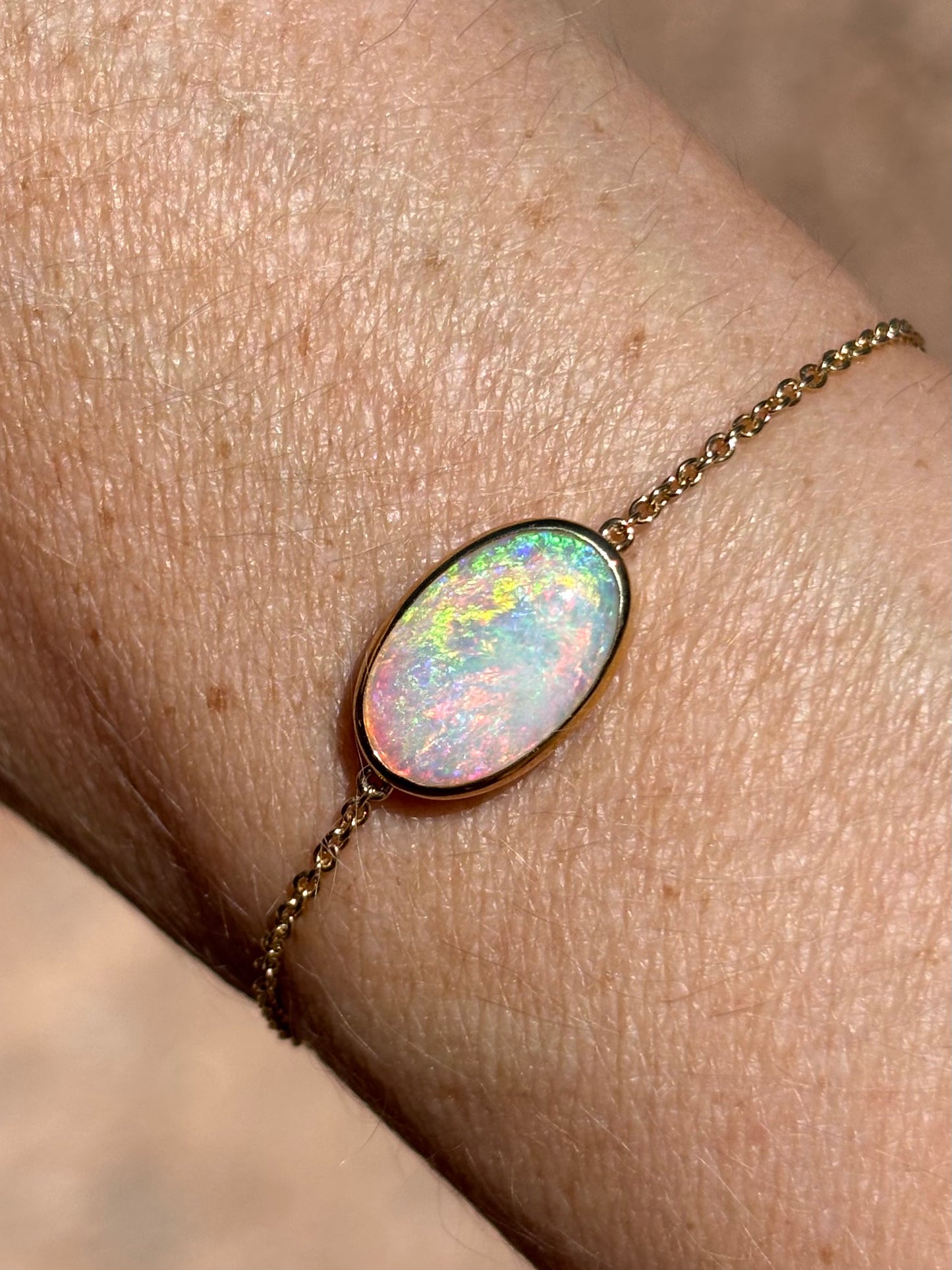 Rainbow Bracelet - 9k Gold