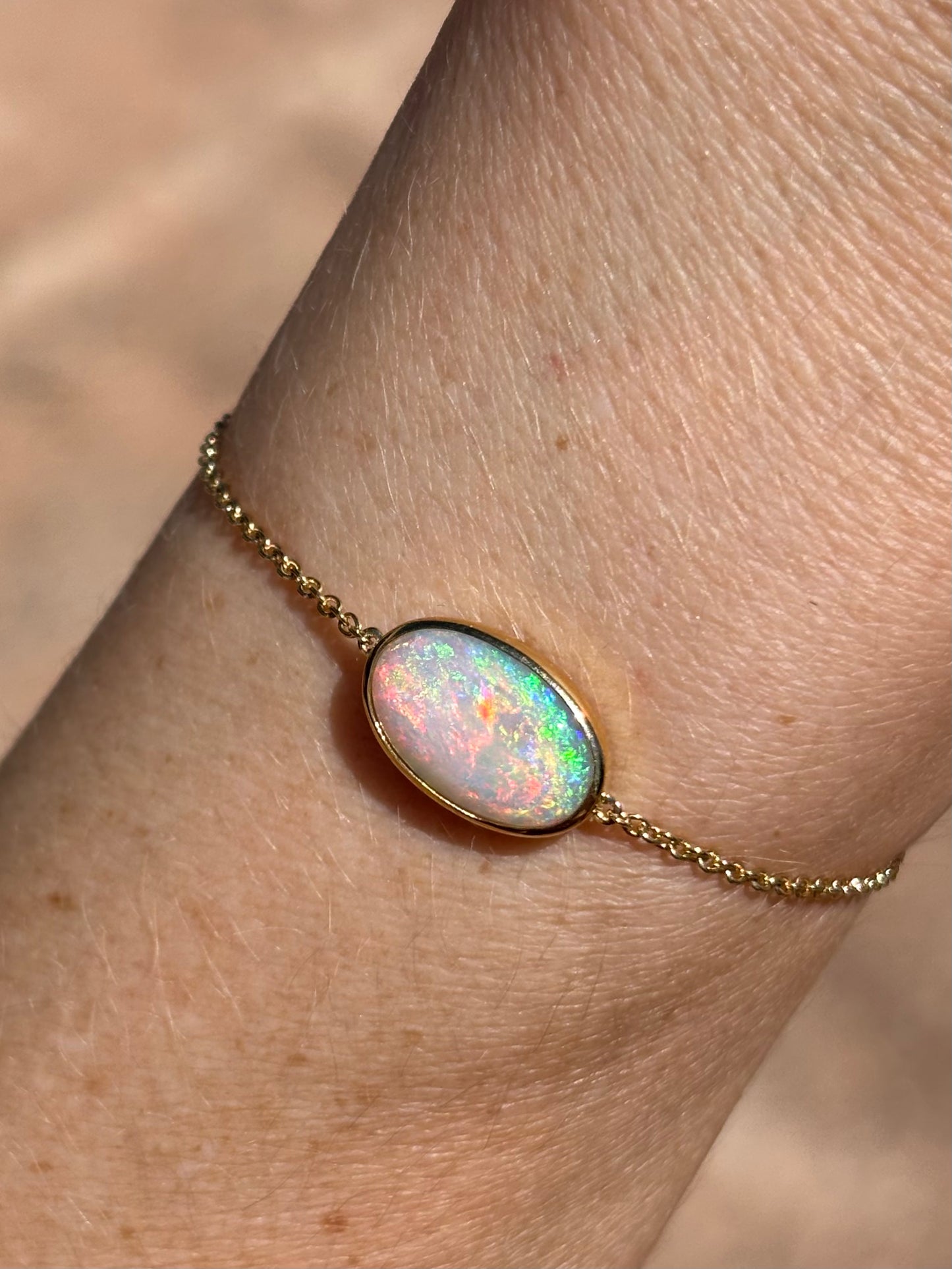 Rainbow Bracelet - 9k Gold