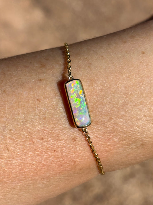 Floral Bracelet - 9k Gold