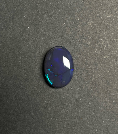 4ct Lightning Ridge Black Opal