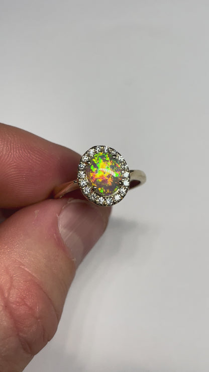 Igneous Glow Ring - 14k Size 7.5, P