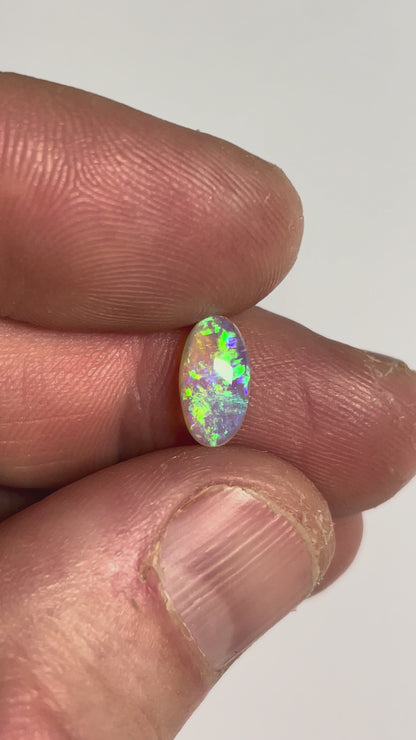 1.2ct Lightning Ridge Crystal Opal