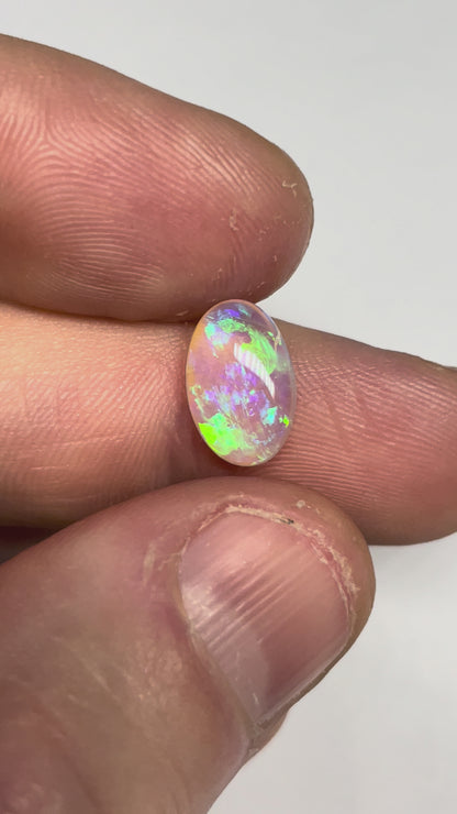2.1ct Lightning Ridge Crystal Opal