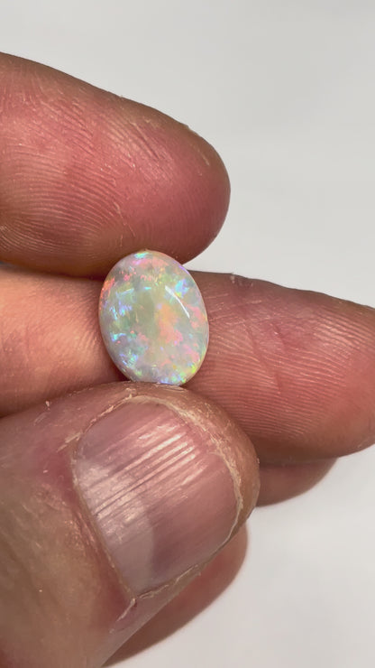 3.3ct Coober Pedy White Opal