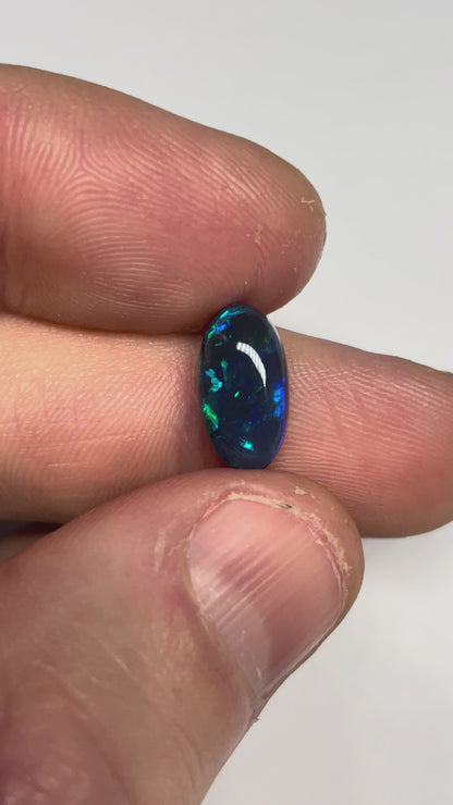 3ct Lightning Ridge Black Opal