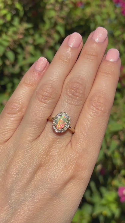 Vow of Fire Ring - 14k Size 6.5, M