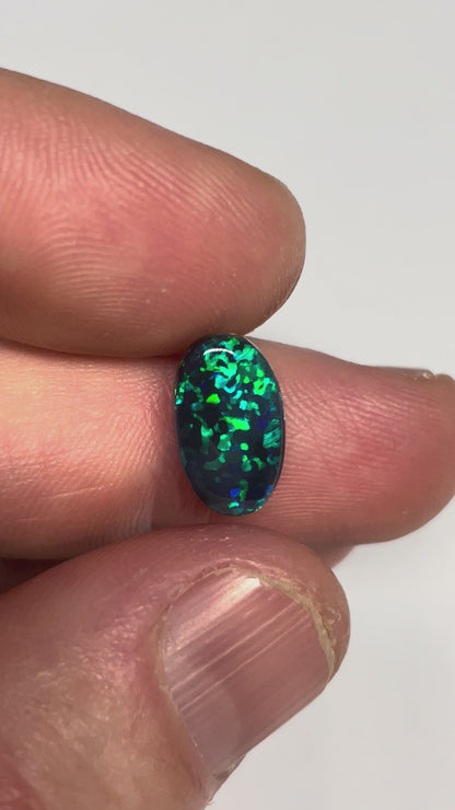 3.2ct Lightning Ridge Black Opal