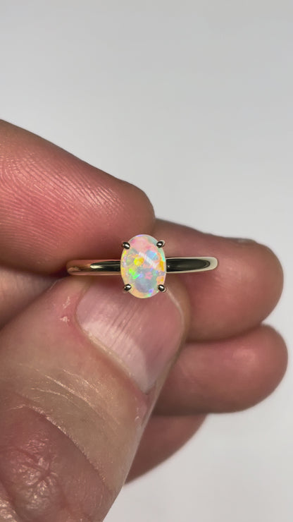 Mystic Aura Ring - 9k, Size 5, K