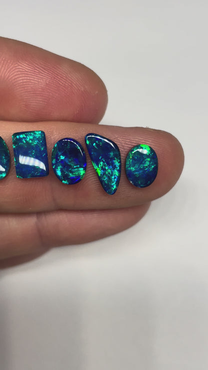 6.8ct Opal Doublet Parcel
