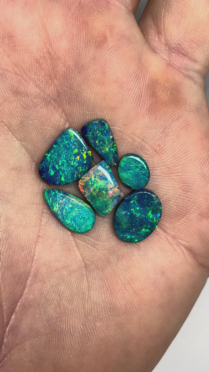 11.1ct Opal Doublet Parcel